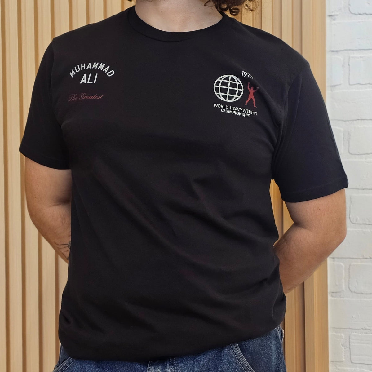 MUHAMMAD ALI SHIRT THRILLA IN MANILA BLACK