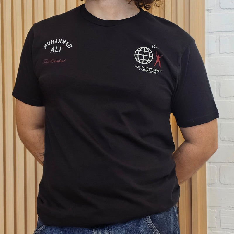 MUHAMMAD ALI SHIRT THRILLA IN MANILA BLACK