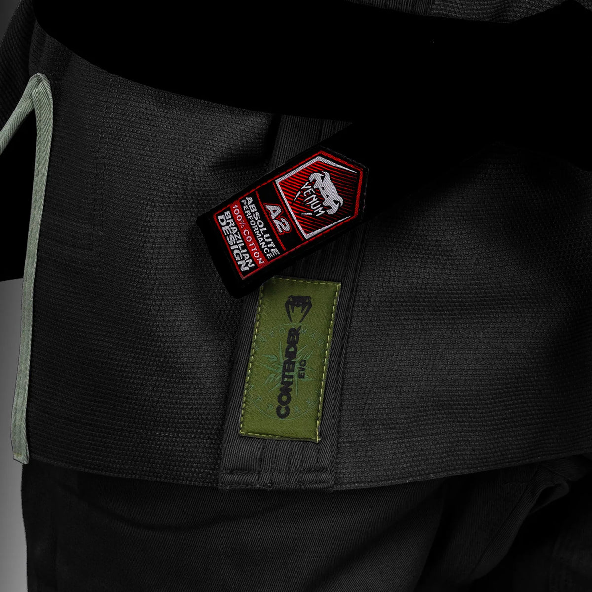 VENUM GI BJJ CONTENDER EVO 2.0 ADULT BLACK