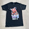 ROCKY SHIRT USA PRIDE BLACK/WHITE