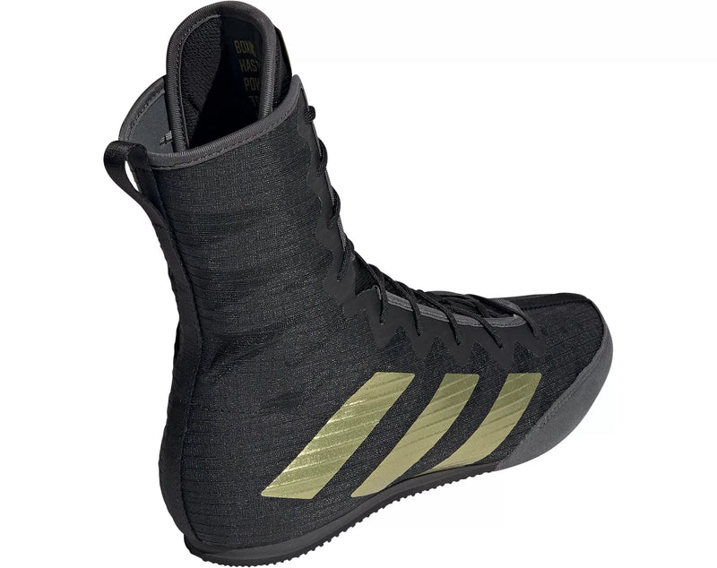 ADIDAS SHOES BOX HOG 4 BLACK  / GOLD