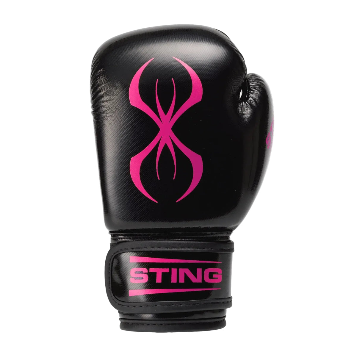 STING BOXING GLOVES ARMA JUNIOR BLACK/PINK 6OZ