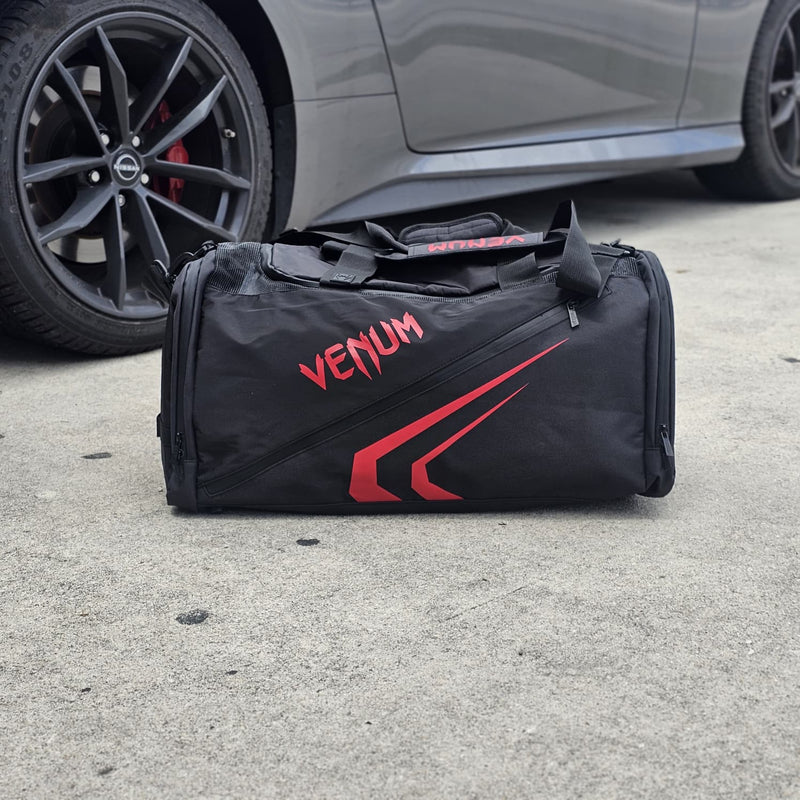VENUM BAG TRAINER LITE EVO DUFFLE BLACK/RED