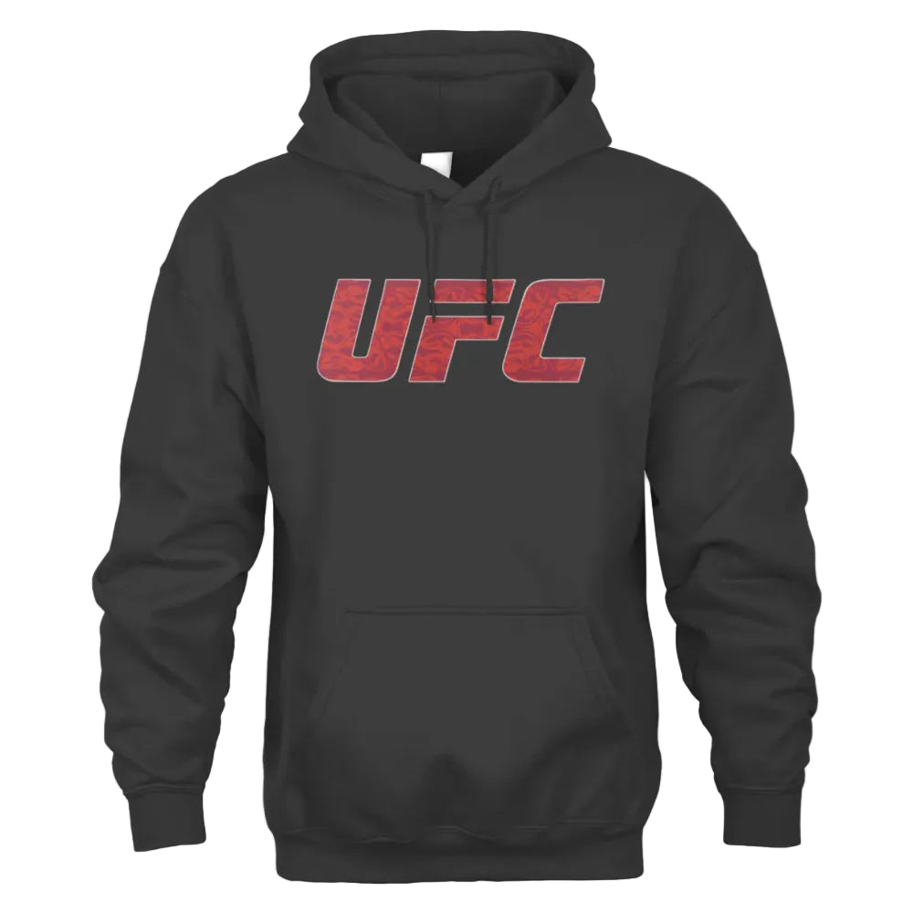 UFC HOODIE BY VENUM  UNRIVALED BLACK / RED