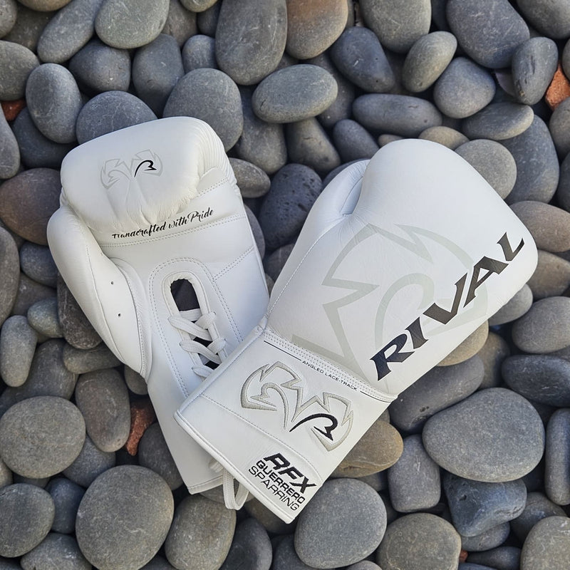 RIVAL GLOVES GUERRERO SPARRING LACE SFH WHITE/BLACK