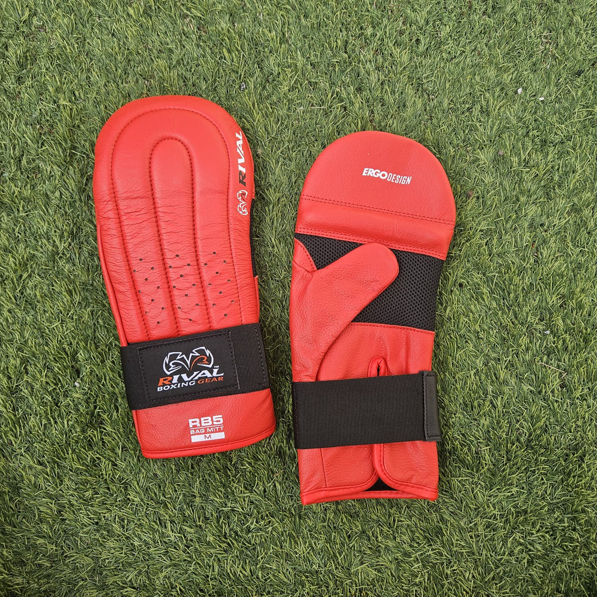 RIVAL BAG GLOVES RB5 LEATHER RED