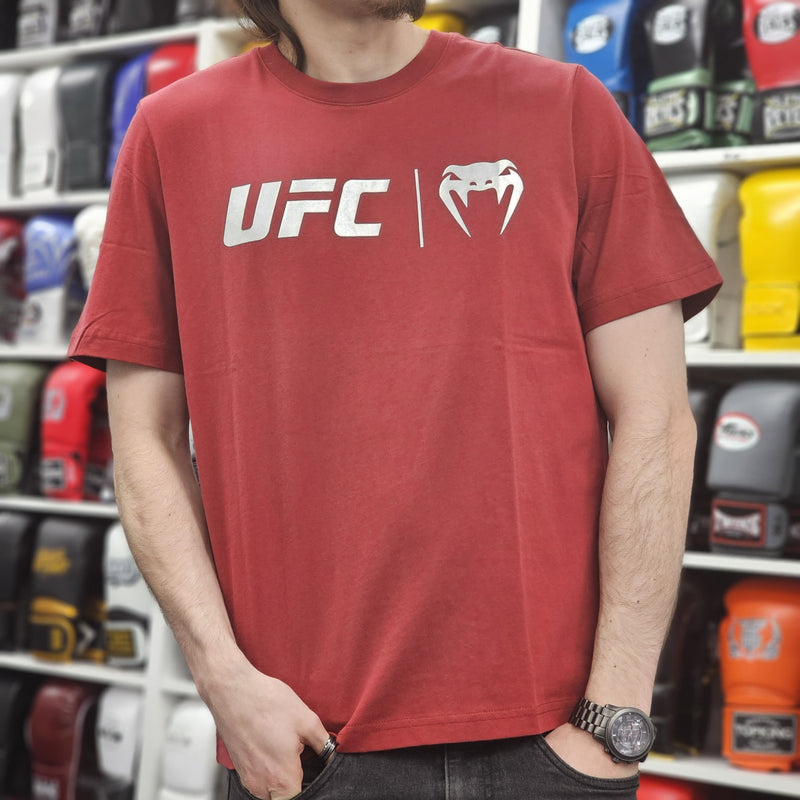 VENUM SHIRT UFC CLASSIC RED/WHITE