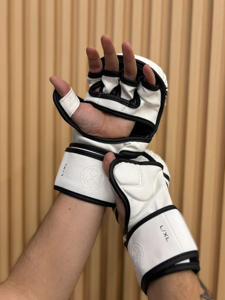 STING MMA GLOVES PYTHON MMA SPARRING WHITE