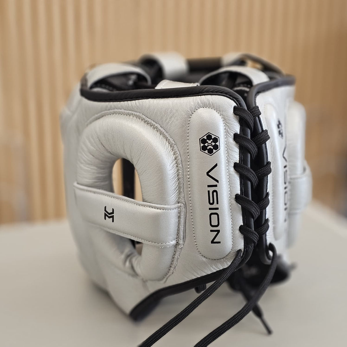 HIT N MOVE HEADGEAR FACE SAVER VISION SILVER