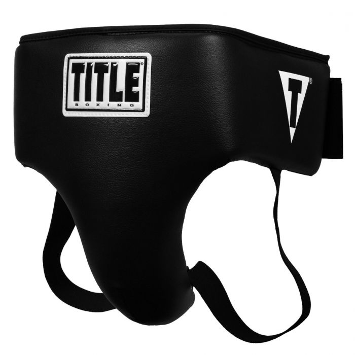 TITLE CUP BOXING DELUXE GROIN PROTECTOR 2.0 BLACK