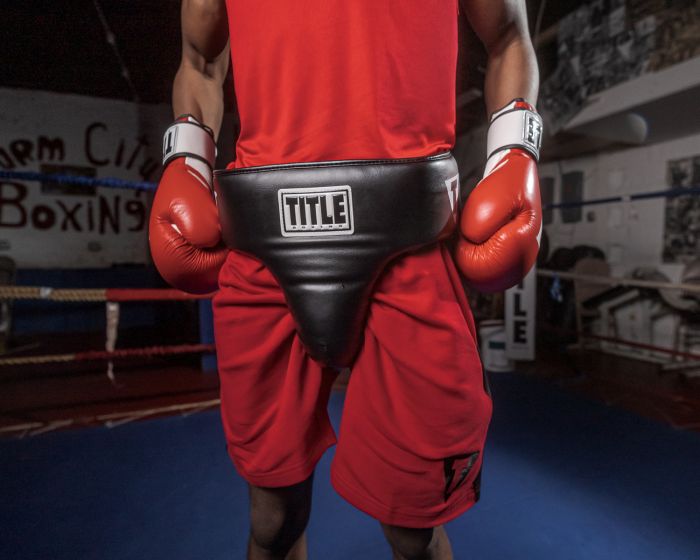 TITLE CUP BOXING DELUXE GROIN PROTECTOR 2.0 BLACK