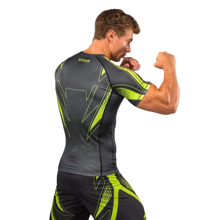 VENUM RASHGUARD S/S AMAZONIA BLACK/GREEN