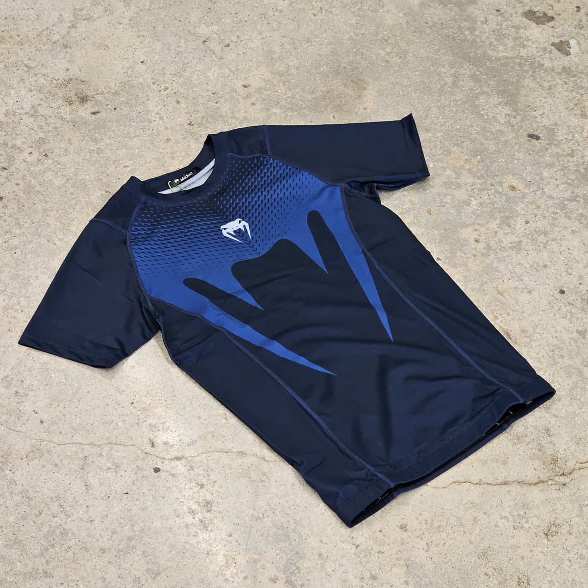 VENUM RASHGUARD NO GI S/S INDIGO BLUE