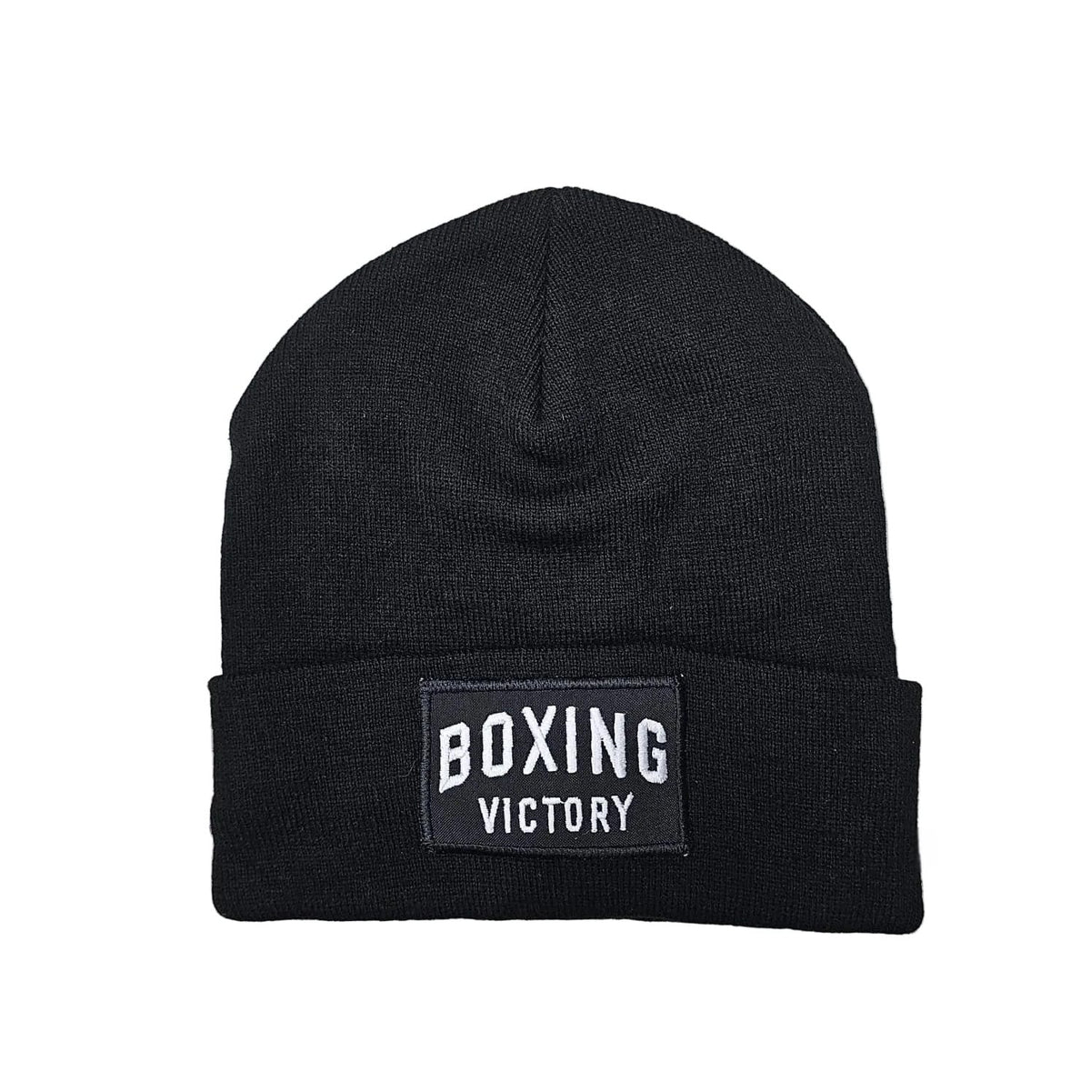 VICTORY BOXING CUFF BEANIE BLACK