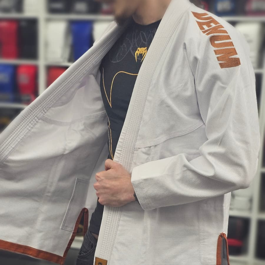 VENUM GI BJJ CONTENDER EVO 2.0 ADULT WHITE – MSM FIGHT SHOP