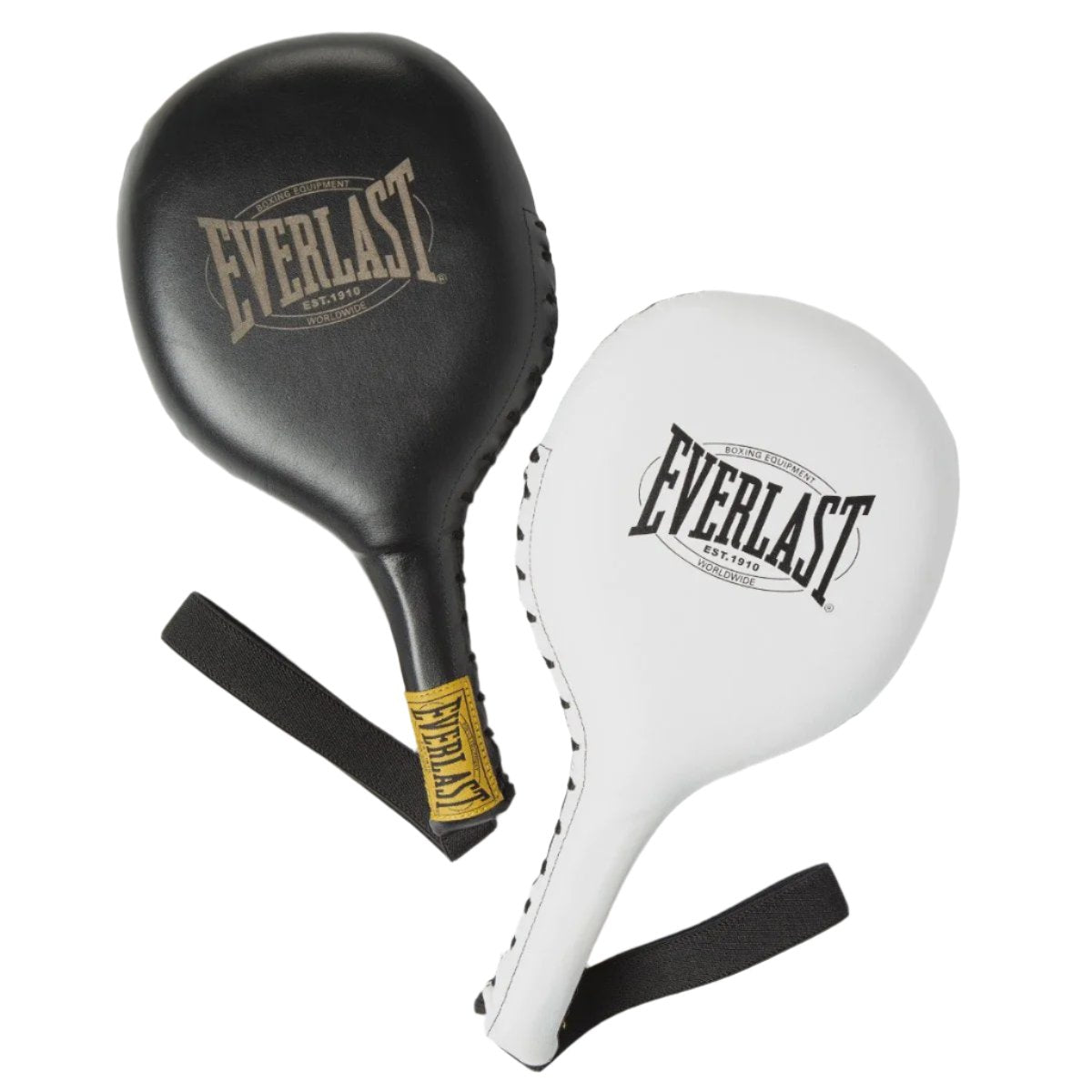 EVERLAST PADDLES LEATHER 1910 STRIKING BLACK/WHITE – MSM FIGHT SHOP