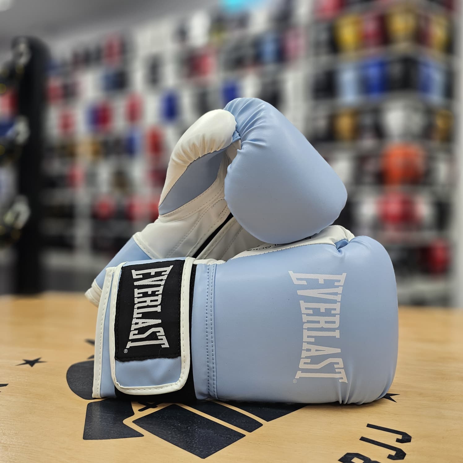 EVERLAST GLOVES POWERLOCK OG SYNTEC HOOK & LOOP SKY BLUE – MSM