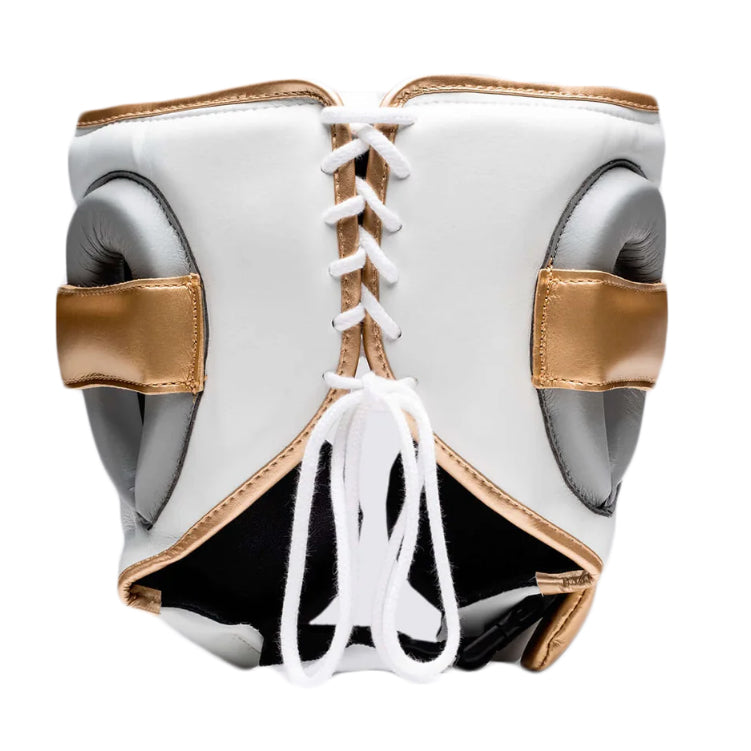 FLY HEADGEAR KNIGHT X CHEEK WHITE/GREY/GOLD