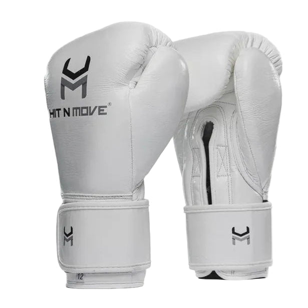 HIT N MOVE GLOVES HORSE HAIR SUVARI HOOK & LOOP WHITE