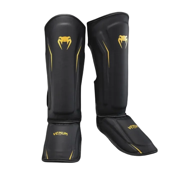 VENUM SHINGUARDS G-CORE STAND UP BLACK/GOLD
