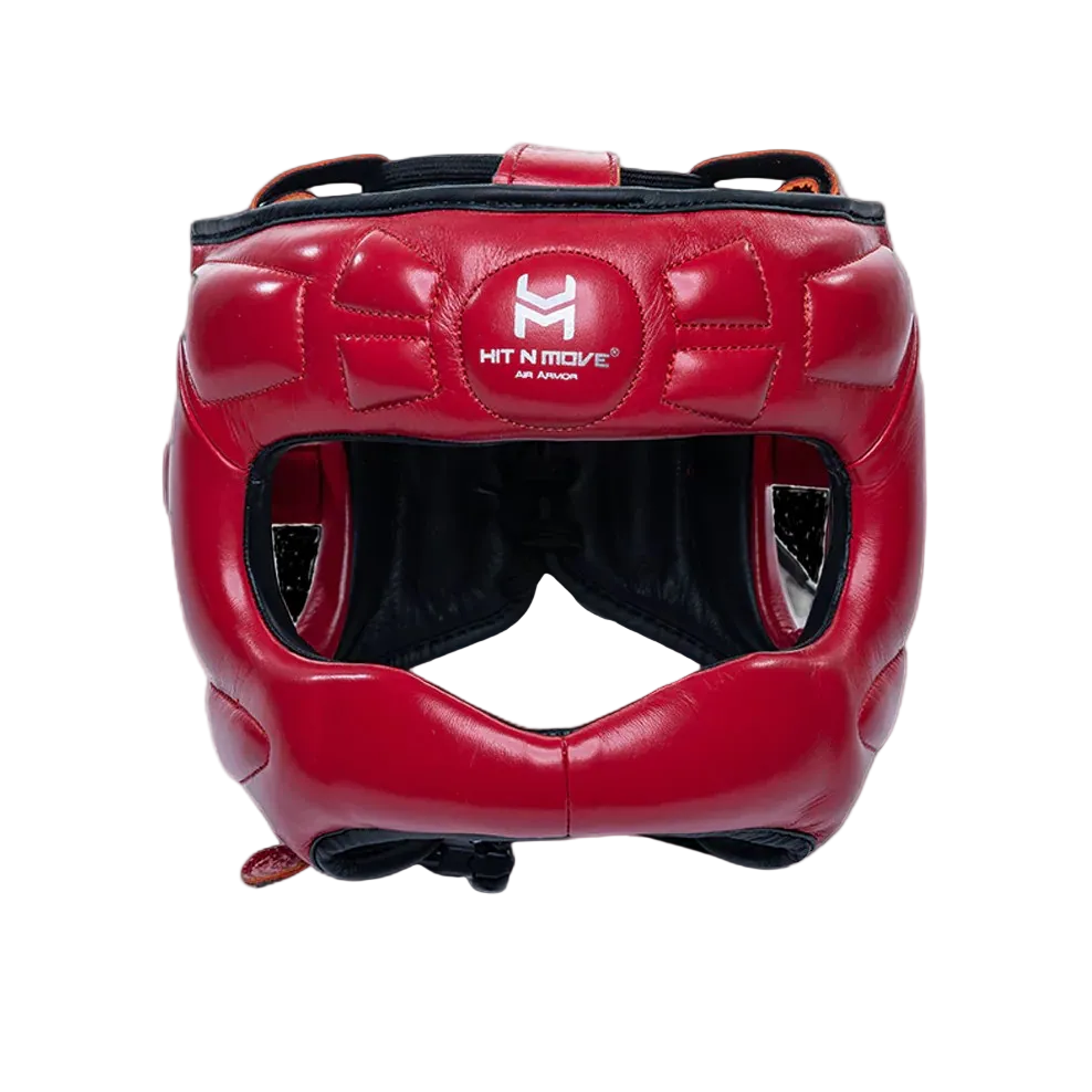 HIT N MOVE HEADGEAR FACE SAVER VISION RED