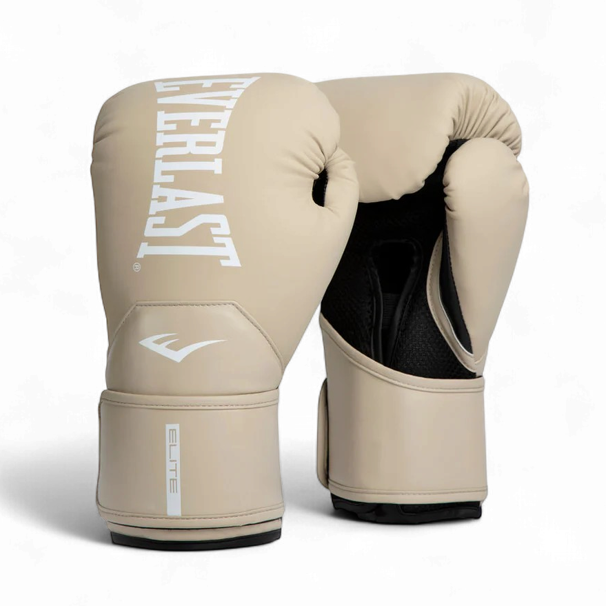 EVERLAST GLOVES ELITE 2 HOOK AND LOOP TAN