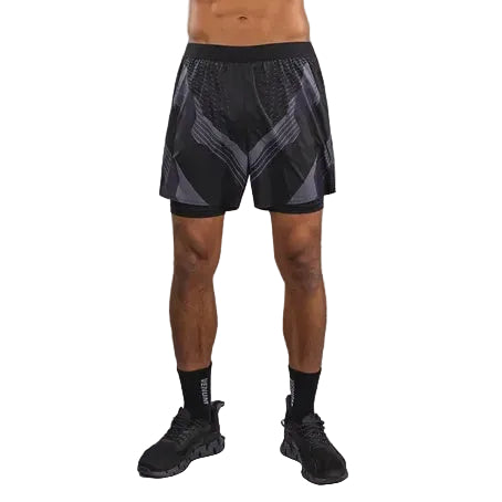 VENUM FIGHT SHORT NO-GI 6.0 BLACK/WHITE