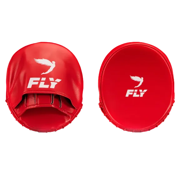 FLY FOCUS MITTS PUNCHERS MITTS X RED