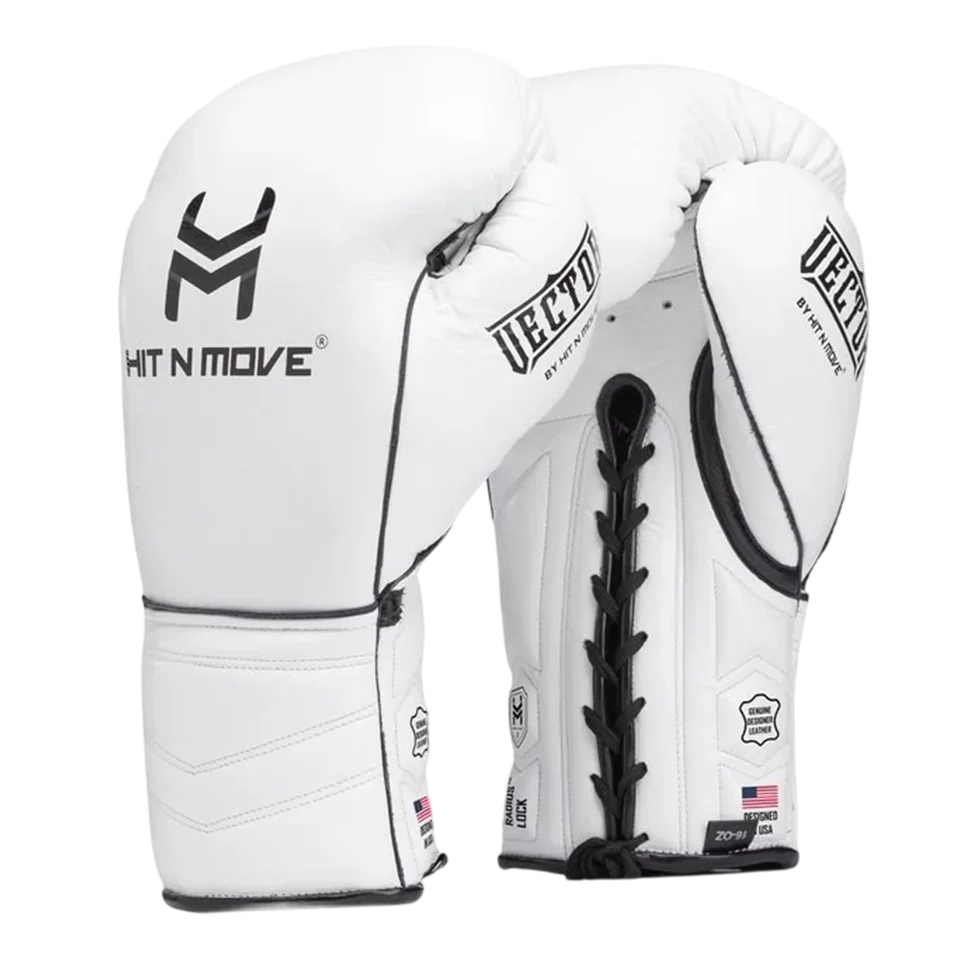 HIT N MOVE GLOVES VECTOR LACE WHITE