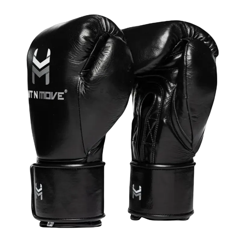 HIT N MOVE GLOVES HORSE HAIR SUVARI HOOK & LOOP BLACK