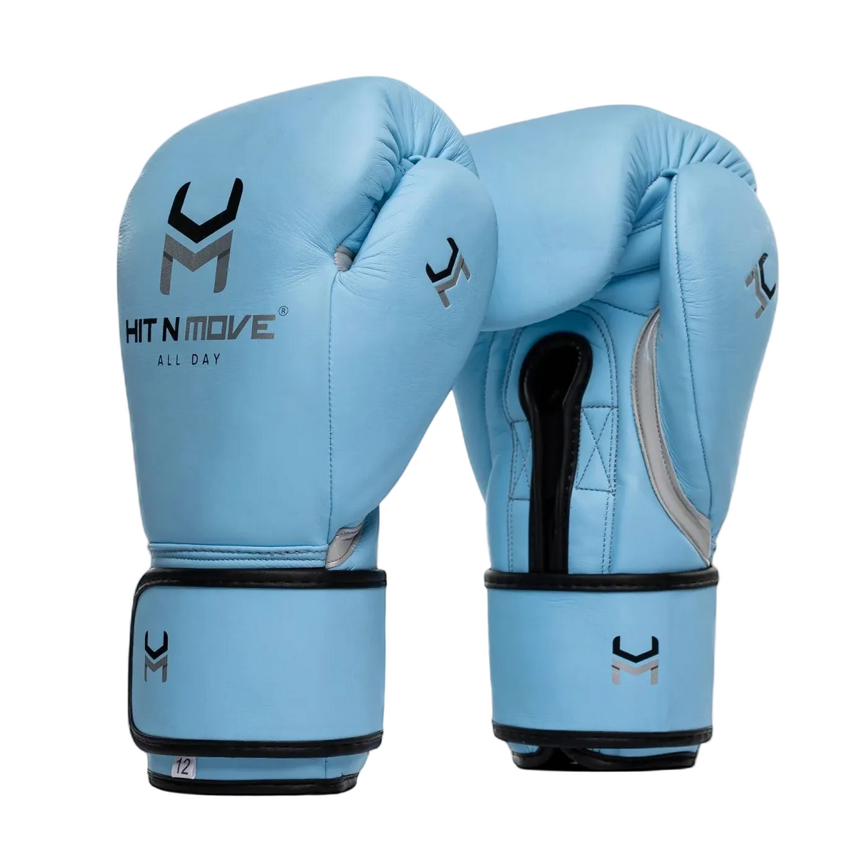 HIT N MOVE GLOVES PRO BALANCE HOOK & LOOP SKY BLUE