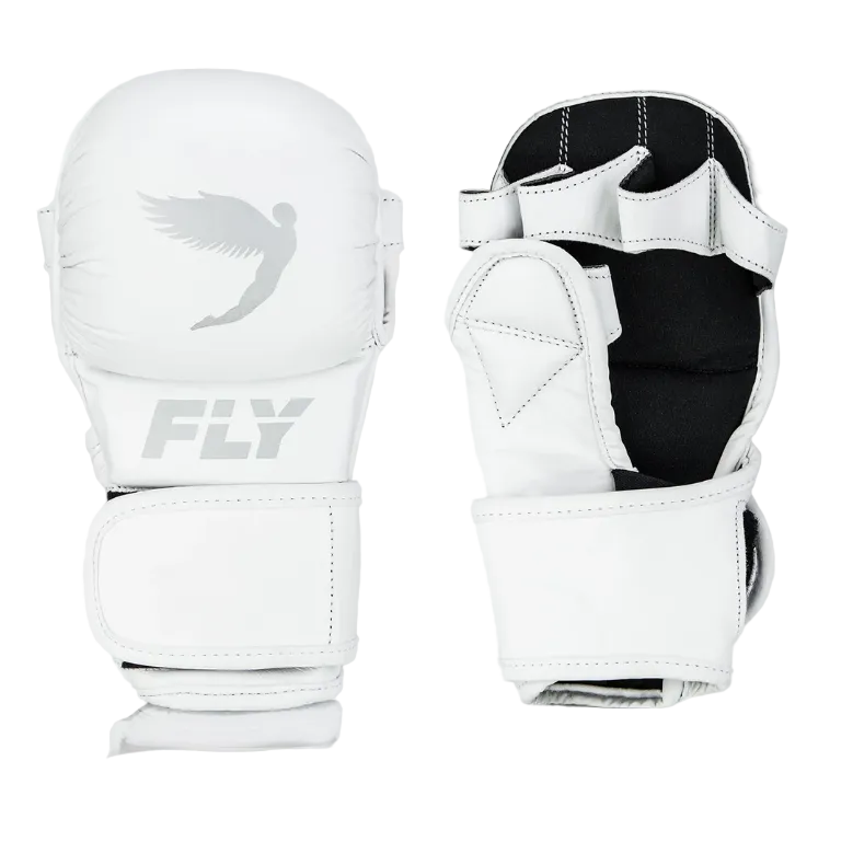 FLY MMA GLOVES SHADOW M 2.0 WHITE