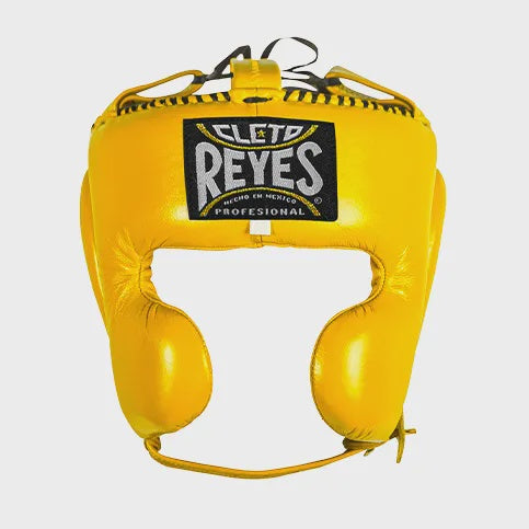 CLETO REYES HEADGEAR CHEEKS YELLOW