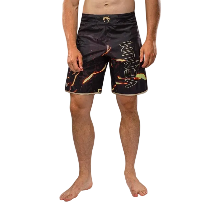 VENUM FIGHT SHORTS JUJUTSU KAISEN SUKUNA BLACK/BEIGE
