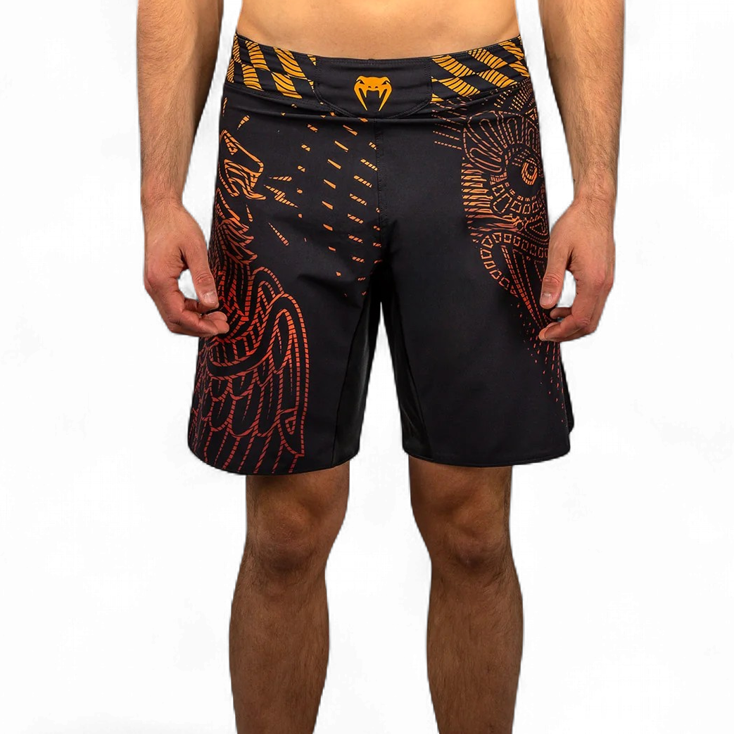 VENUM SHORTS MMA QUETZAL FURY BLACK/RED/ORANGE