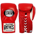 CLETO REYES FIGHT GLOVES SAFETEC BOXING LACE RED