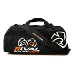 RIVAL BAG DUFFLE GYM BAG / BACKPACK RGB50 BLACK/ORANGE