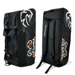 RIVAL BAG DUFFLE GYM BAG / BACKPACK RGB50 BLACK/ORANGE