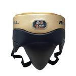 RIVAL BOXING CUP RNFL100 GROIN PROTECTOR BLACK/GOLD