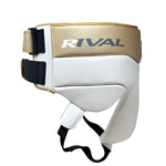 RIVAL BOXING CUP RNFL100 GROIN PROTECTOR WHITE/GOLD