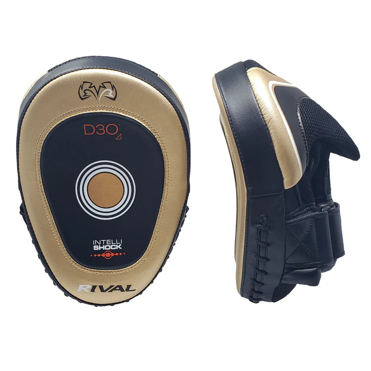 RIVAL FOCUS MITTS RPM10 INTELLI SHOCK BLACK/GOLD