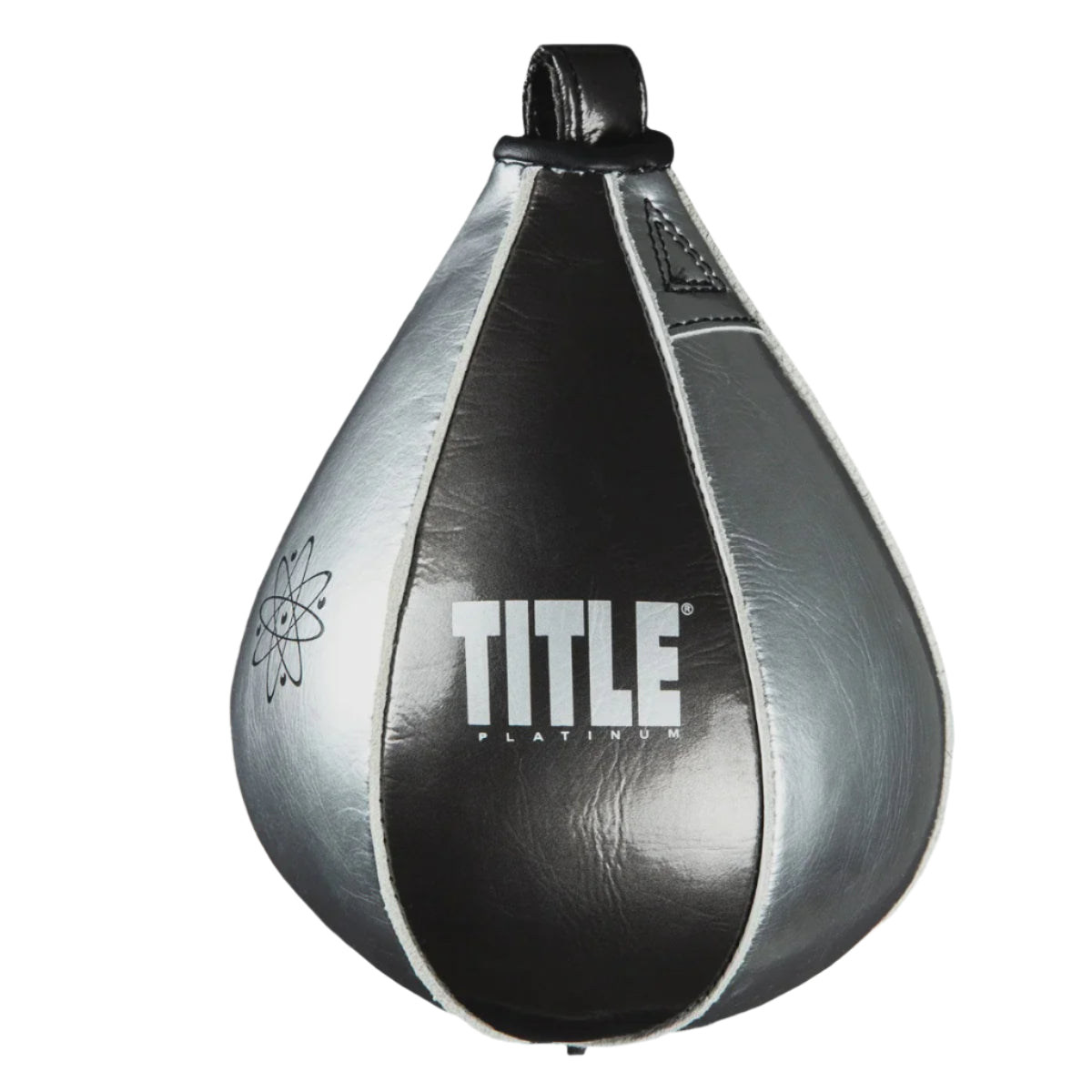 TITLE SPEED BAG PLATINUM ATOMIC 6" X 8" BLACK/SILVER