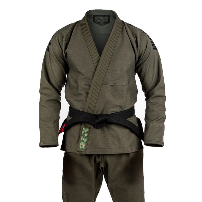 VENUM GI BJJ CONTENDER EVO ADULT KHAKI GREEN