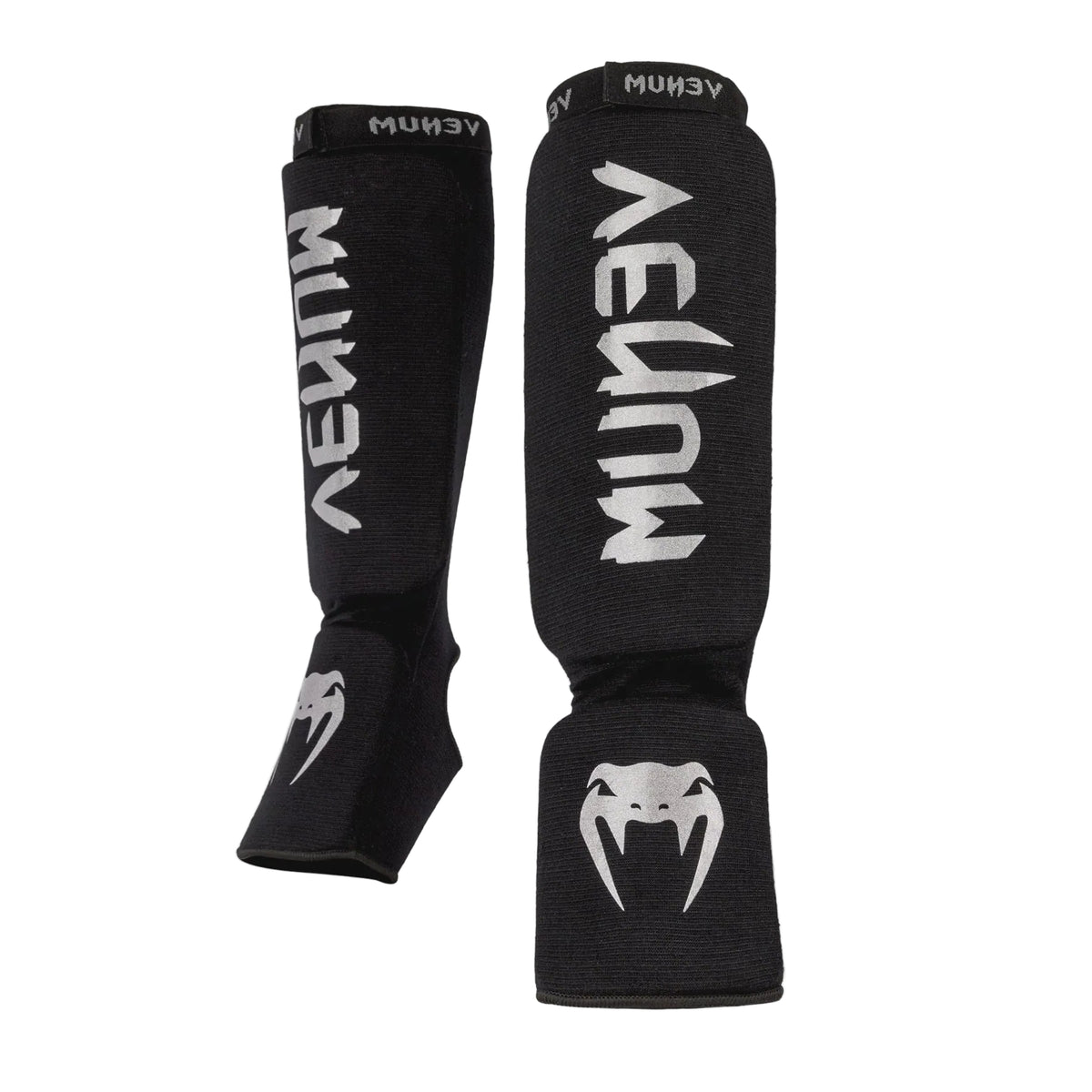 VENUM SHINGUARDS KONTACT INSTEP BLACK/SILVER
