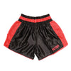 VICTORY MUAY THAI SHORTS CARBON BLACK/RED