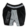 VICTORY MUAY THAI SHORTS CARBON BLACK/SILVER