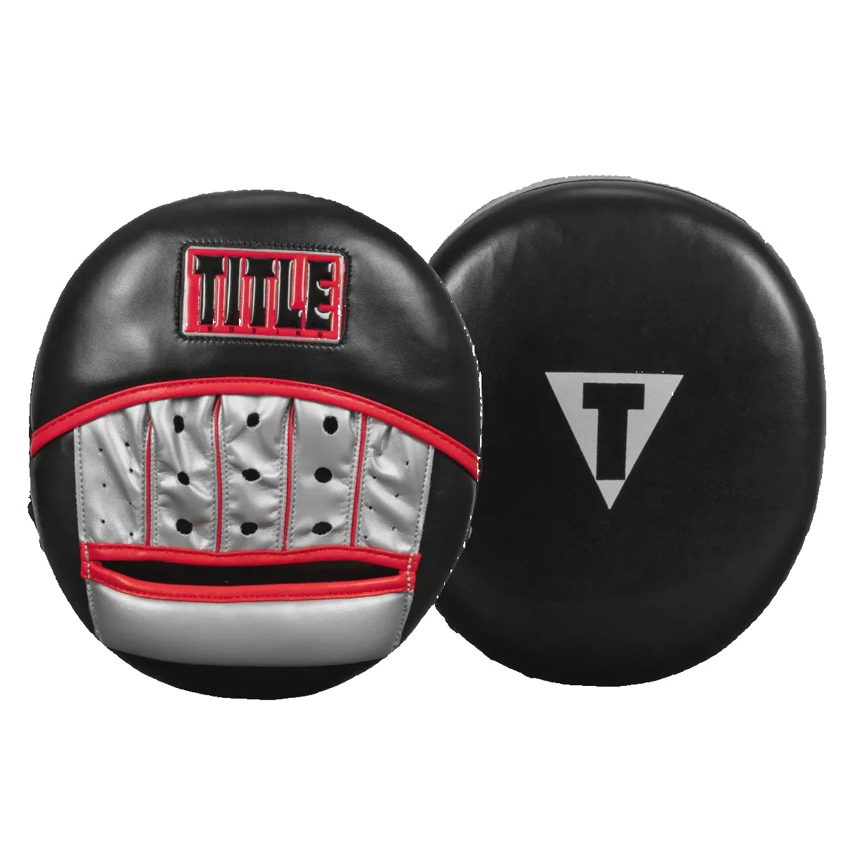 TITLE FOCUS MITTS VALIANT BLACK/SILVER