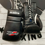 SUPERIOR GLOVES BOXING JAPAN STYLE BLACK LACE UP V.2