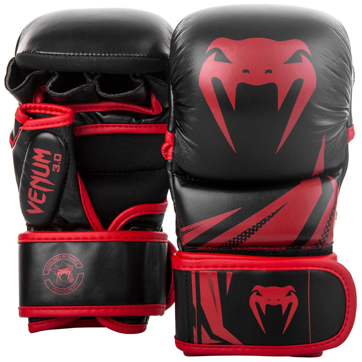 VENUM MMA GLOVES SPARRING CHALLENGER 3.0 BLACK /RED