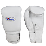 WINNING GLOVES VELCRO BOXING WHITE - MSM FIGHT SHOP